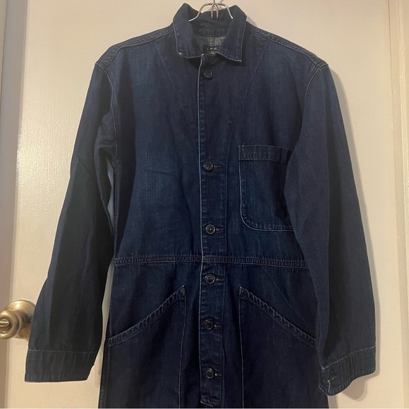 C of H Citizens of Humanity Hailey Jean Denim Utility Jumpsuit Sz XS Relaxed - Picture 3 of 15